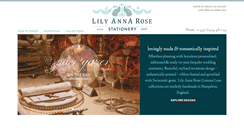 Desktop Screenshot of lilyannarose.com